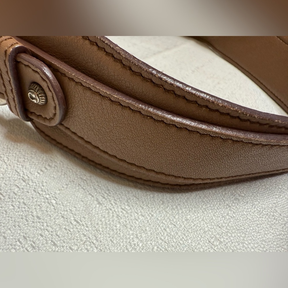 Salvatore Ferragamo Canvas & Leather Shoulder Bag with Callouts SOLD AS IS - Picture 13 of 15